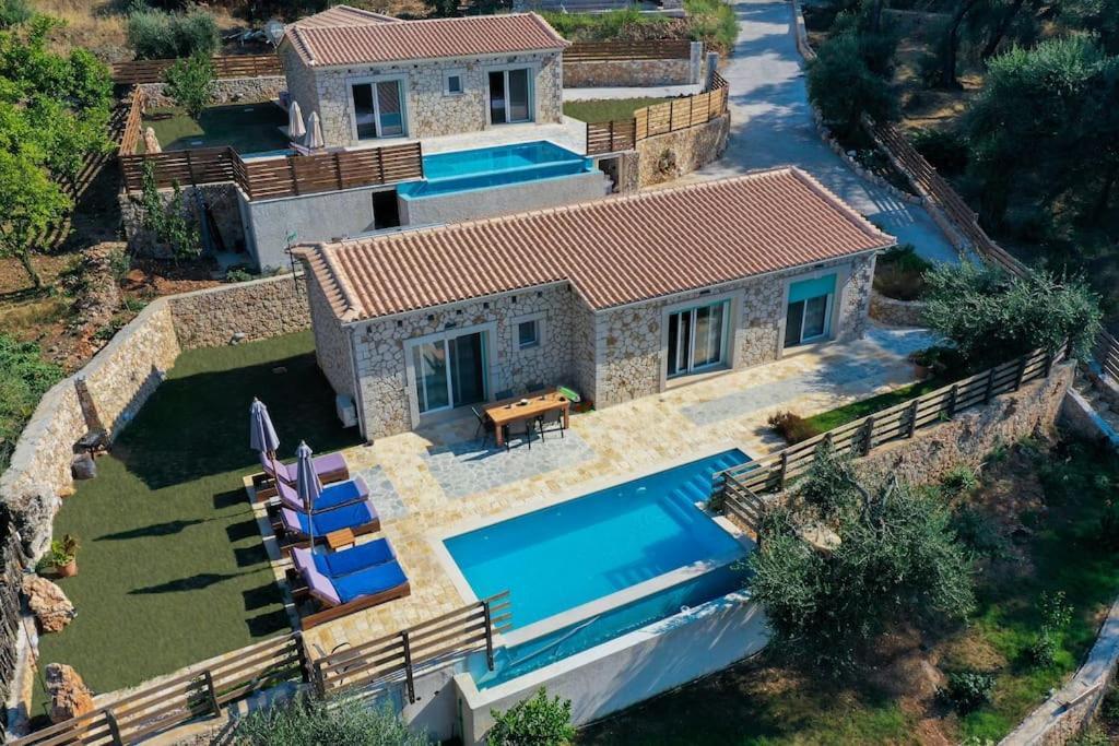 Villa Di Pietra II Liapades Exterior foto